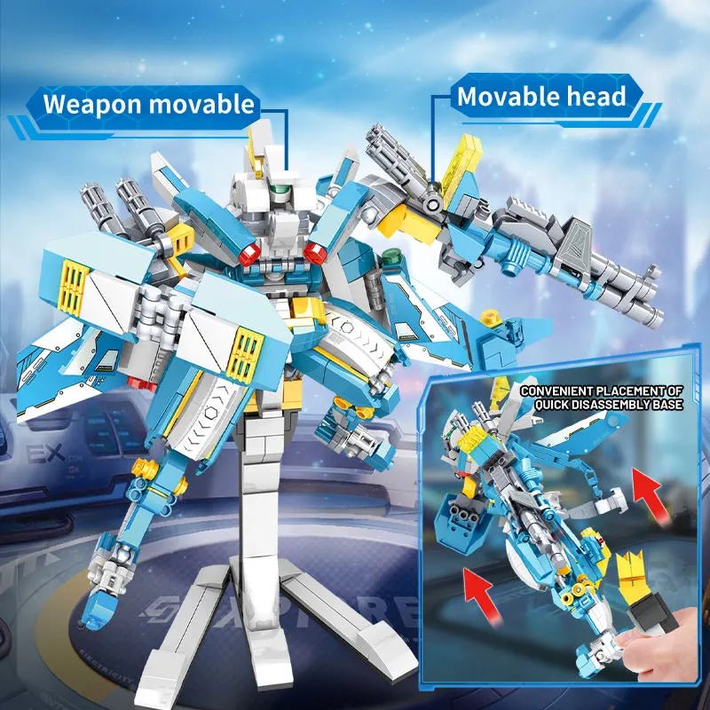 WOMA Blocks Sky Conqueror Hunter Block Toys 549 Pcs - Explorers Gifts