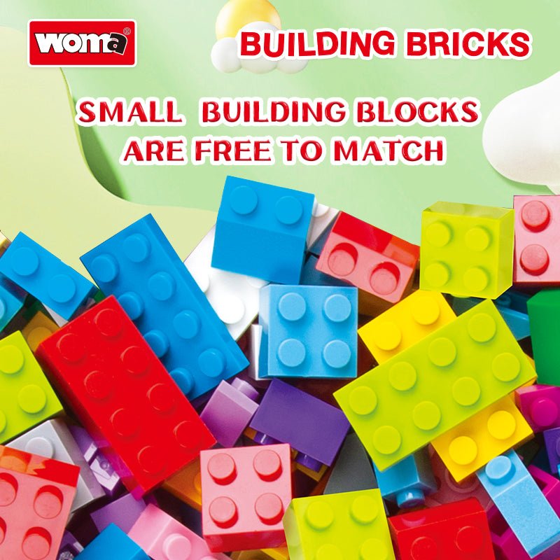 WOMA Building Bricks Block Toys 473 Pcs - Explorers Gifts