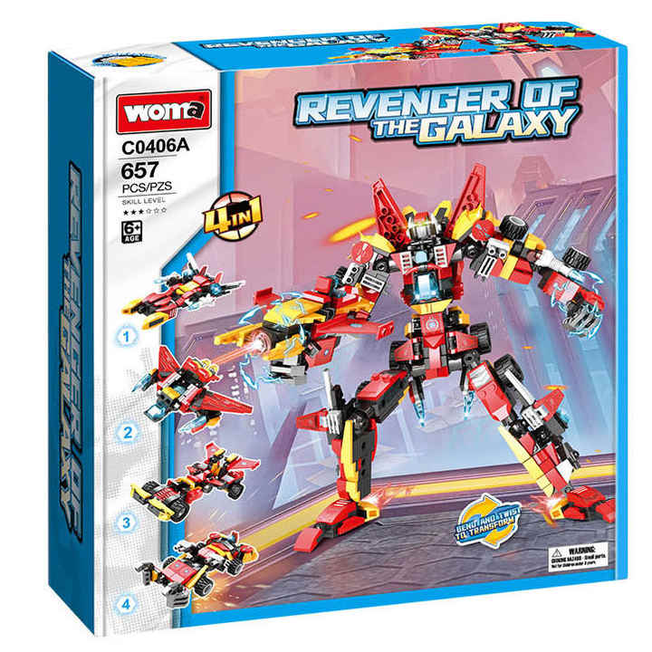 WOMA Revenger of The Galaxy Block Toys 657 Pcs - Explorers Gifts