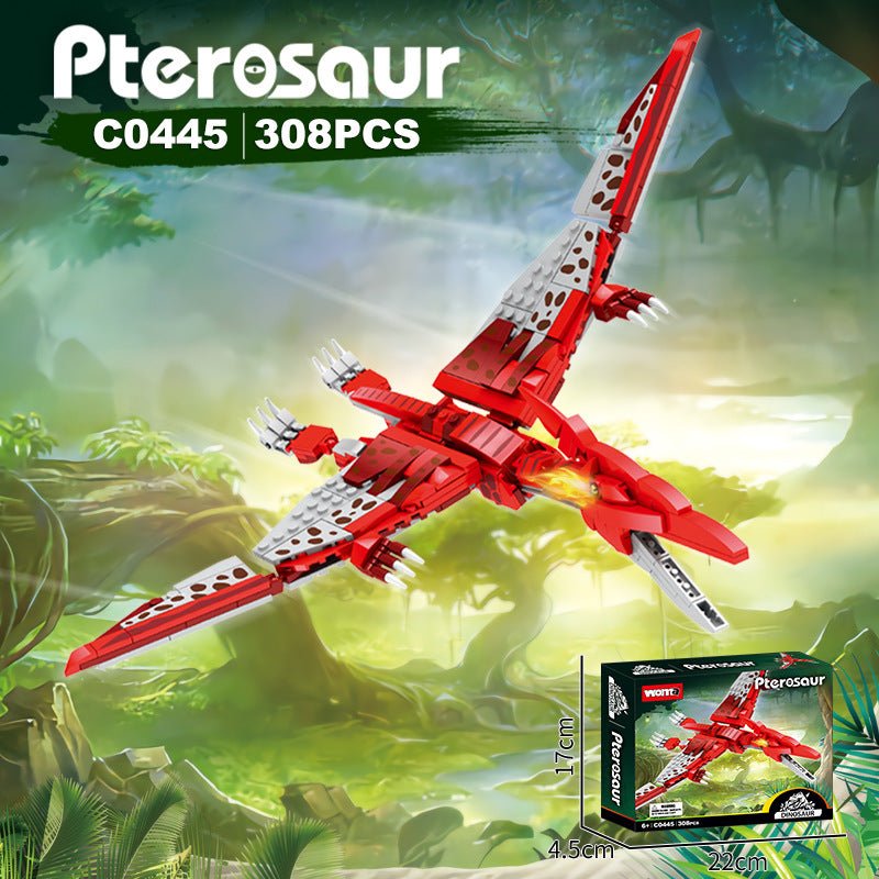 WOMA Pterosaur Dinosaur Block Toys 308 Pcs - Explorers Gifts