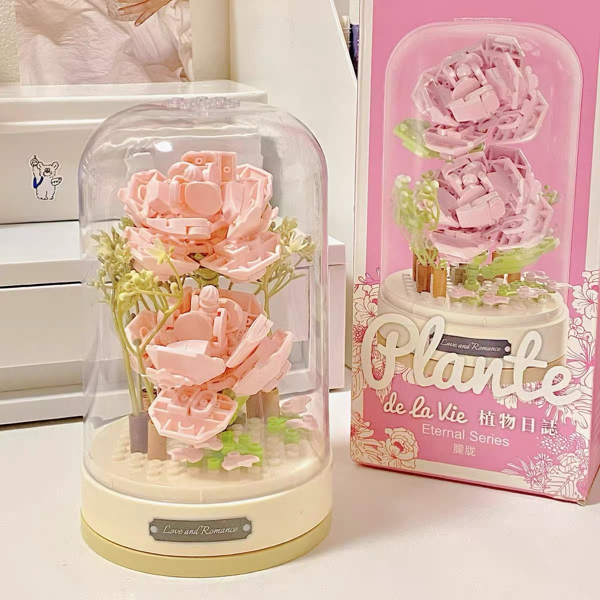 JAKi Music Box Building Blocks Gentle Heart