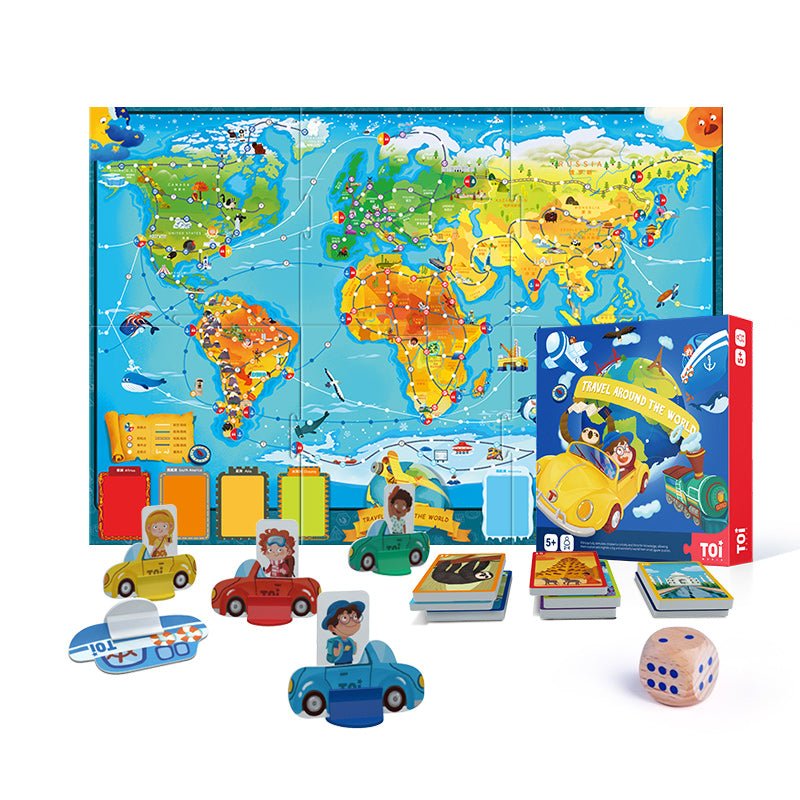 TOI World Travel Around The World Puzzles - Explorers Gifts