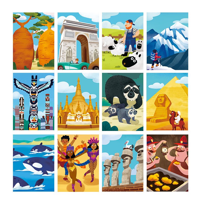TOI World Travel Around The World Puzzles - Explorers Gifts
