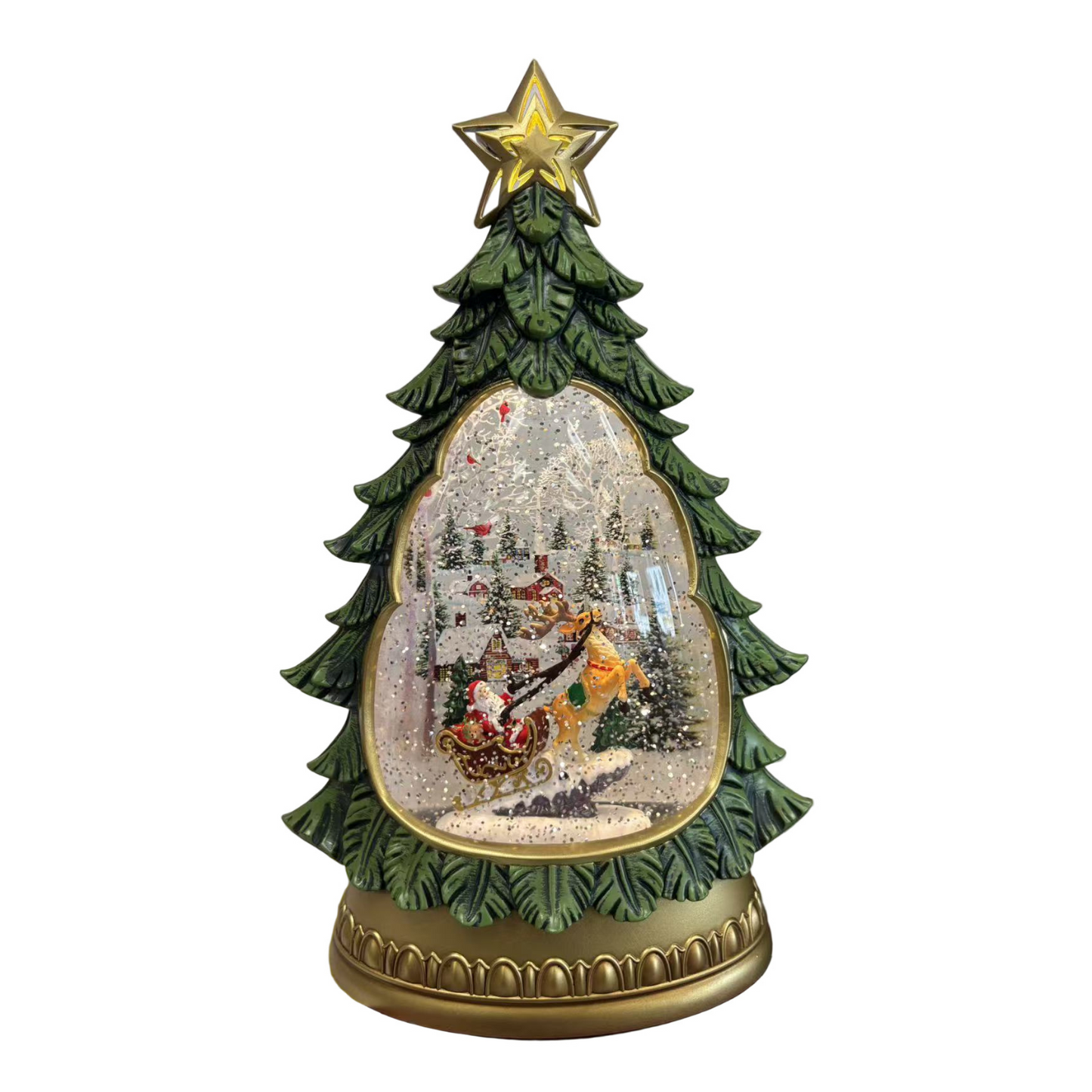 Explorers Old Man Snow Water Lantern Tree WDL-24003A