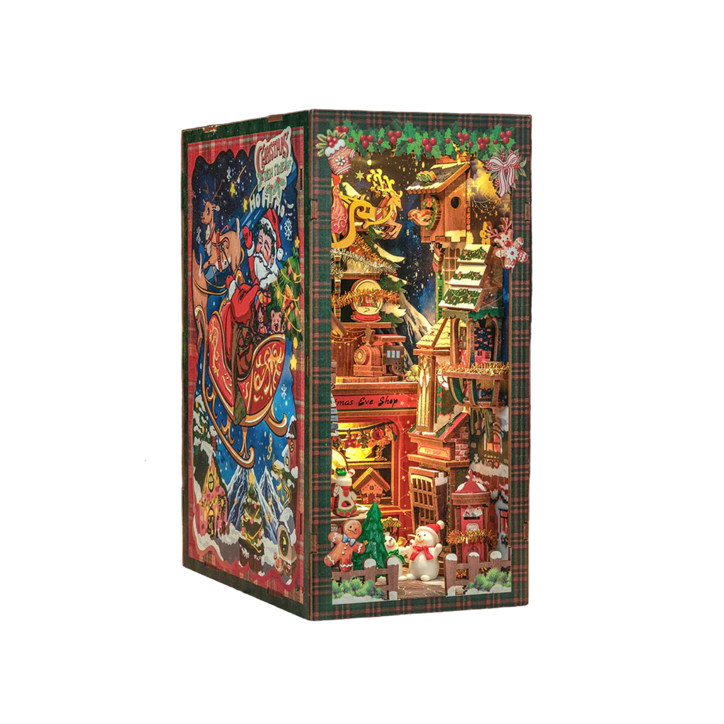 Explorers 3D Wooden Puzzle Bookend Christmas Wish Store 273 Pcs