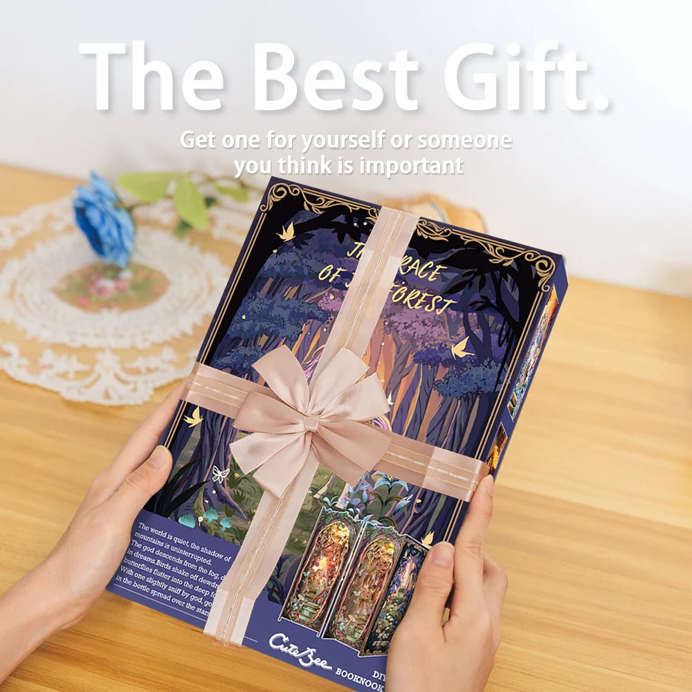 Explorers 3D Wooden Puzzle Bookend The Grace of The Forest - Explorers Gifts