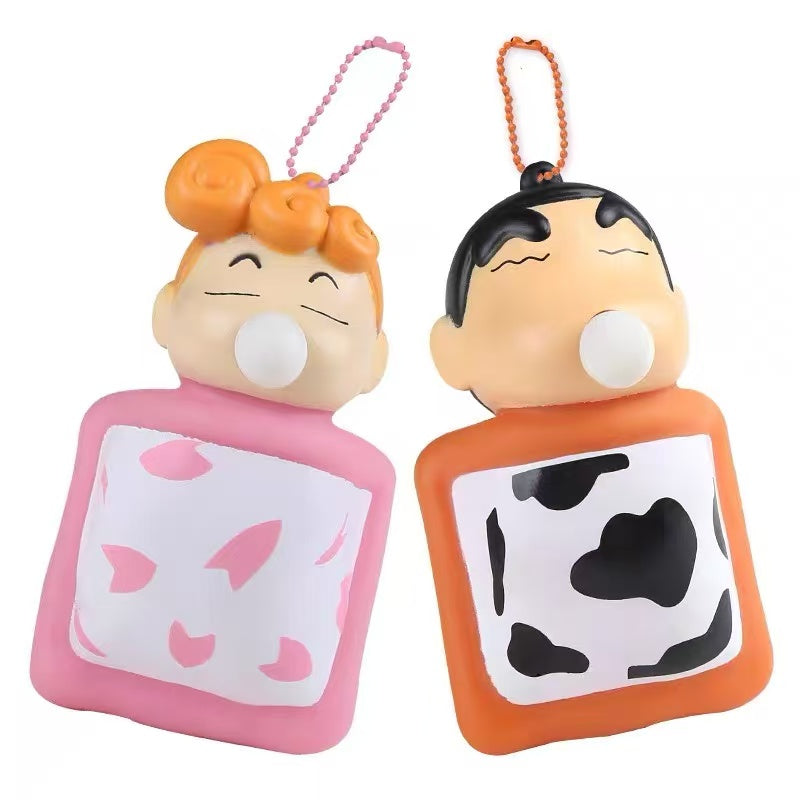 Crayon Shin-Chan Kneading Keychain