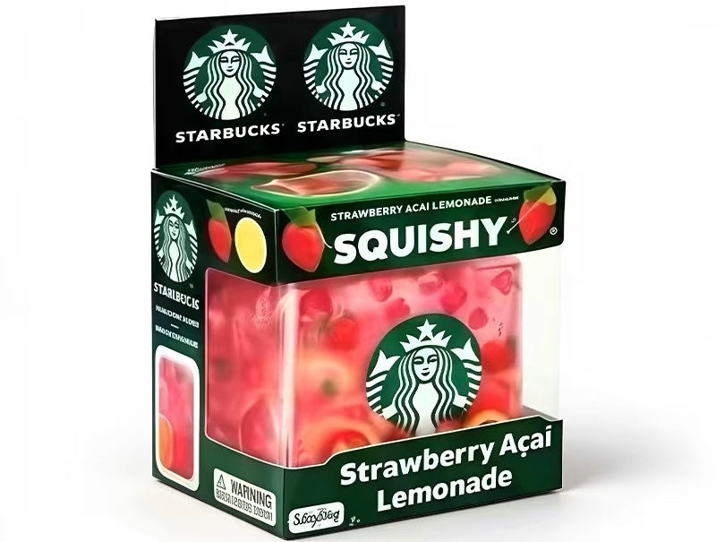 Nee Doh Starbucks Pink Drink Ice Cube