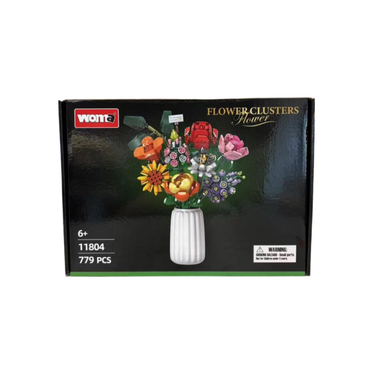 WOMA Blocks Flower Series Flower Clusters Block Toys 779 Pcs - Explorers Gifts