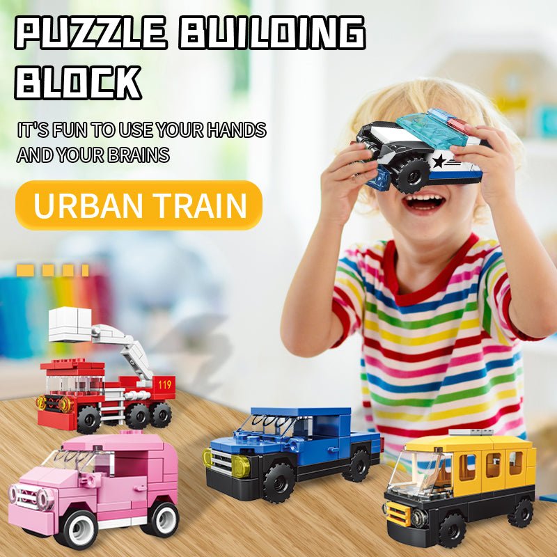 WOMA City Train Block Toys 16 in 1710 Pcs - Explorers Gifts