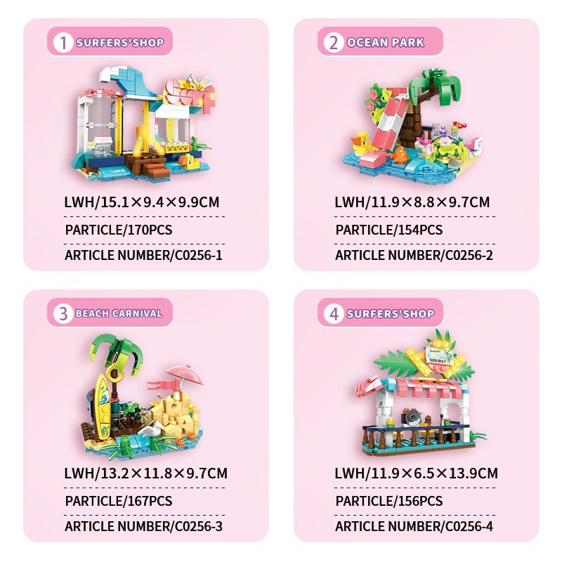 WOMA Fairy Land Block Toys 617 Pcs - Explorers Gifts