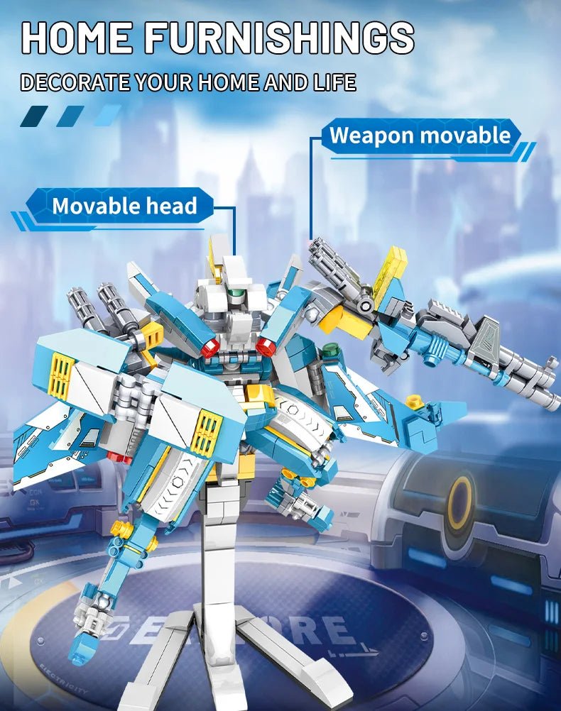 WOMA Blocks Sky Conqueror Hunter Block Toys 549 Pcs - Explorers Gifts