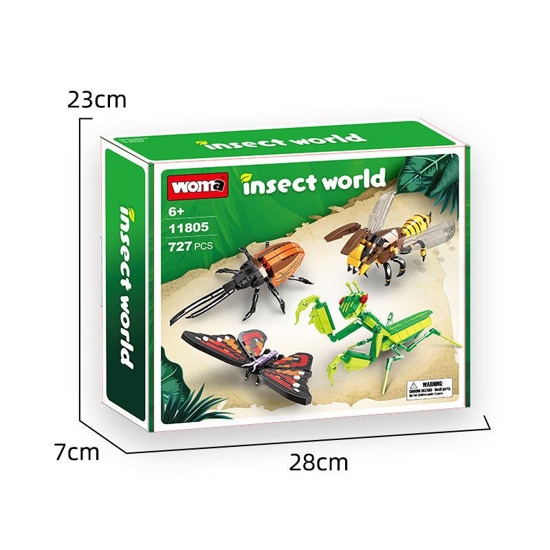 WOMA Insert World Block Toys 727 Pcs - Explorers Gifts