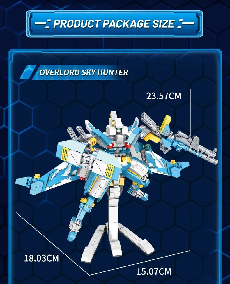 WOMA Blocks Sky Conqueror Hunter Block Toys 549 Pcs - Explorers Gifts