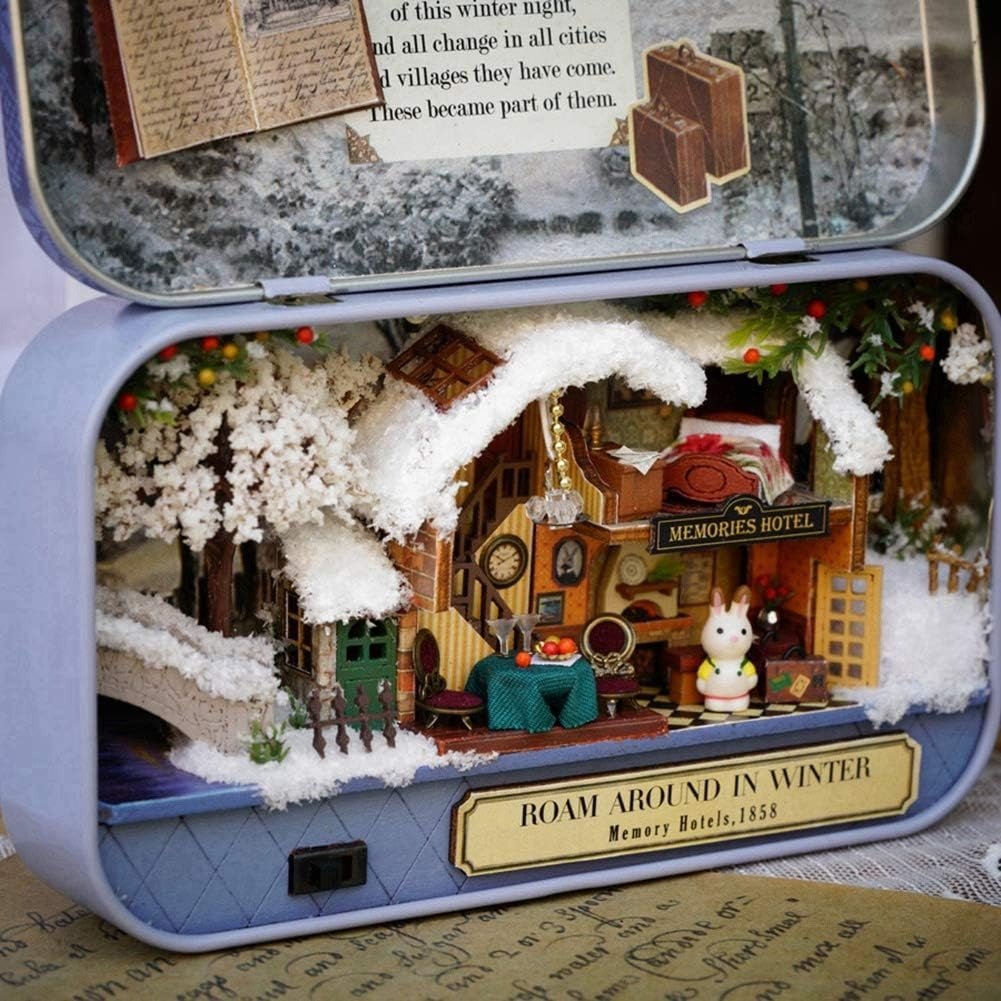 Explorers 3D Wooden Puzzle Box Roam Around in Winter - Explorers Gifts