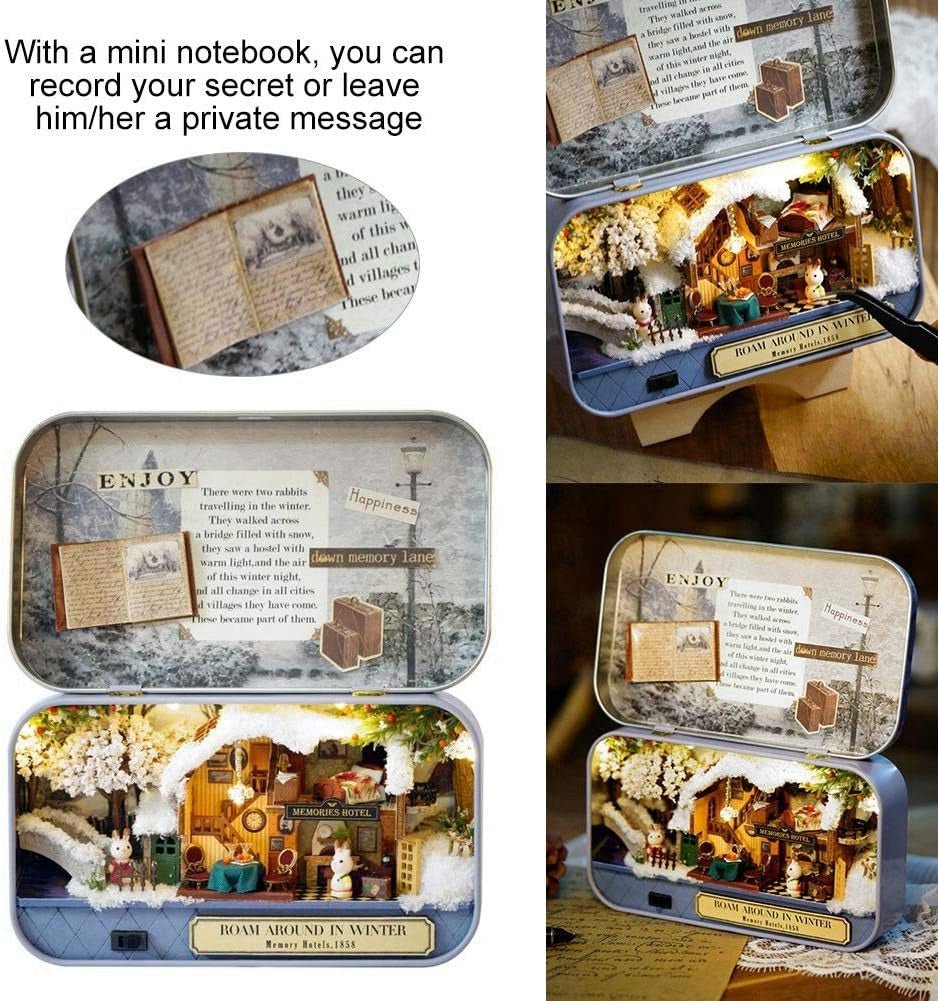 Explorers 3D Wooden Puzzle Box Roam Around in Winter - Explorers Gifts