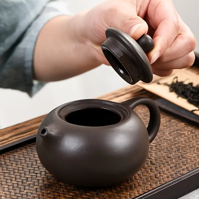 High-grade Purple Clay Teapot Set - 13 Pcs