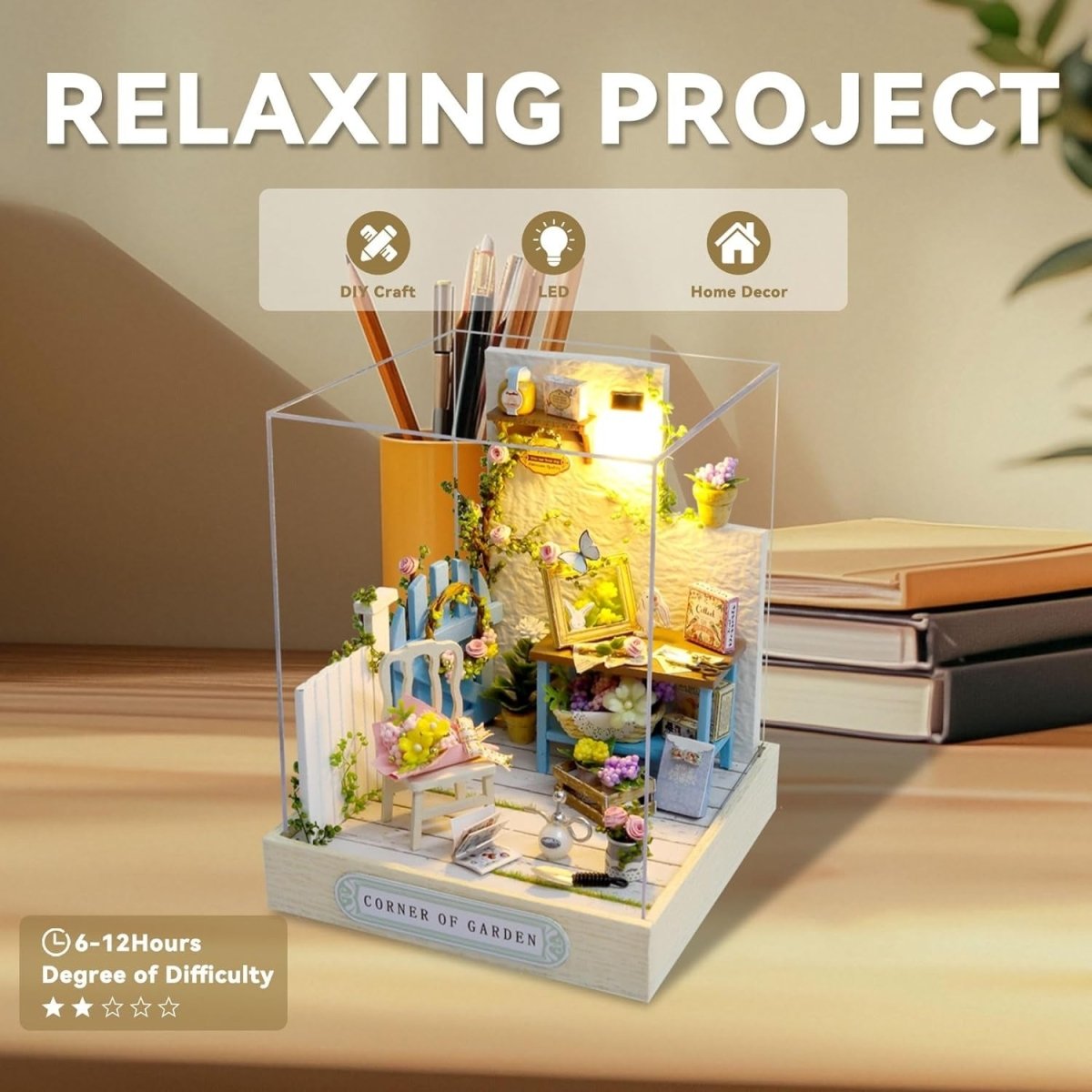 Explorers 3D Wooden Puzzle Corner of Garden - Explorers Gifts