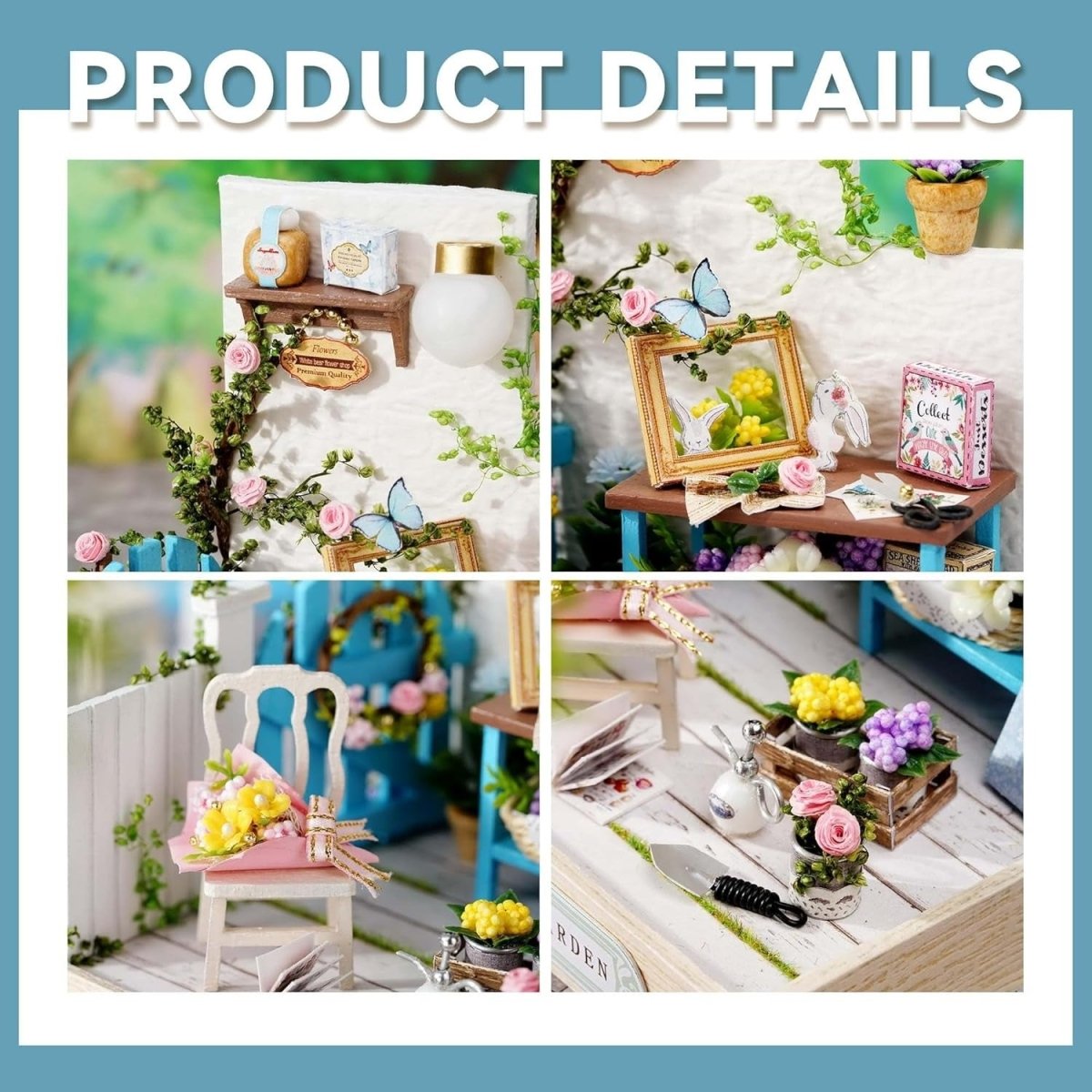Explorers 3D Wooden Puzzle Corner of Garden - Explorers Gifts