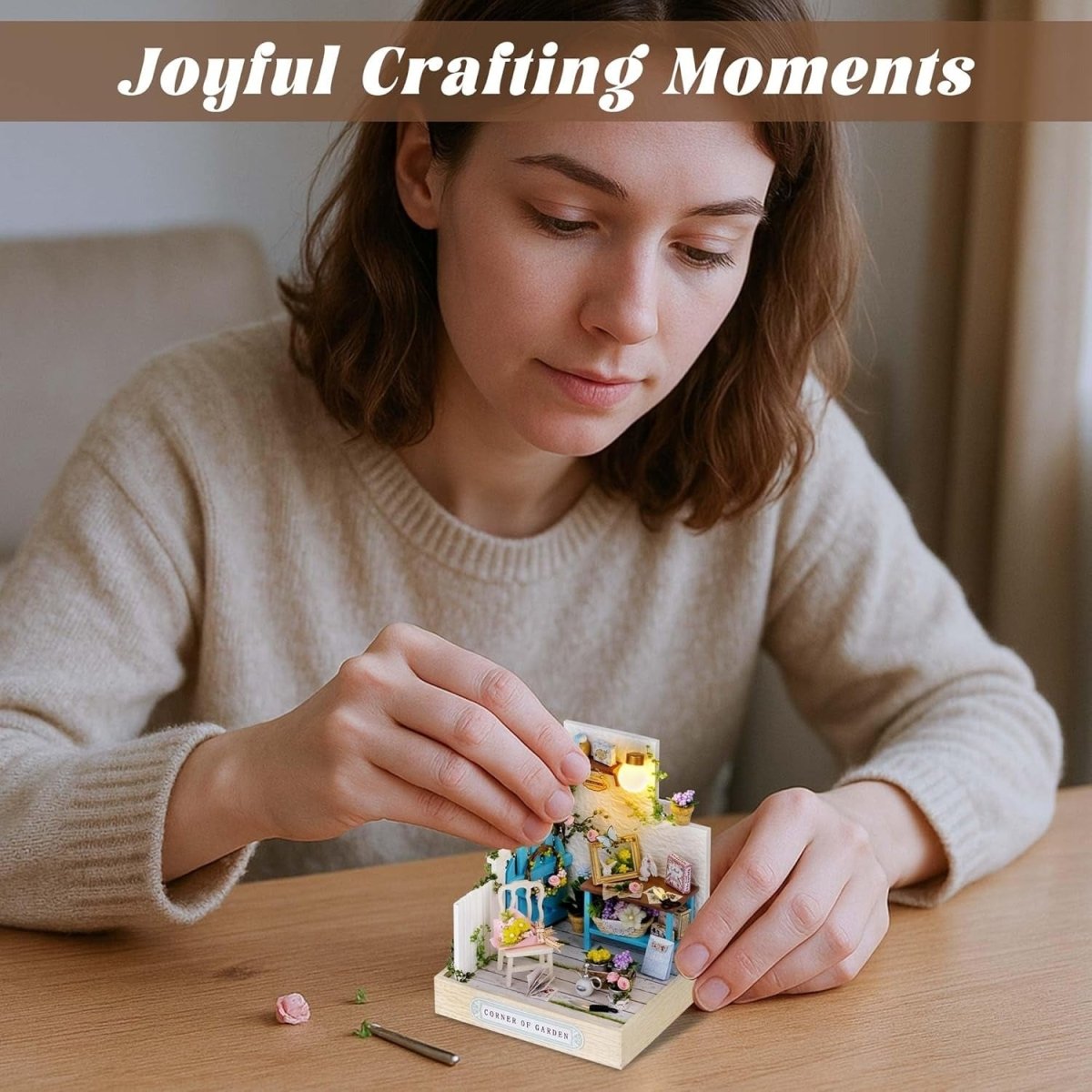Explorers 3D Wooden Puzzle Corner of Garden - Explorers Gifts