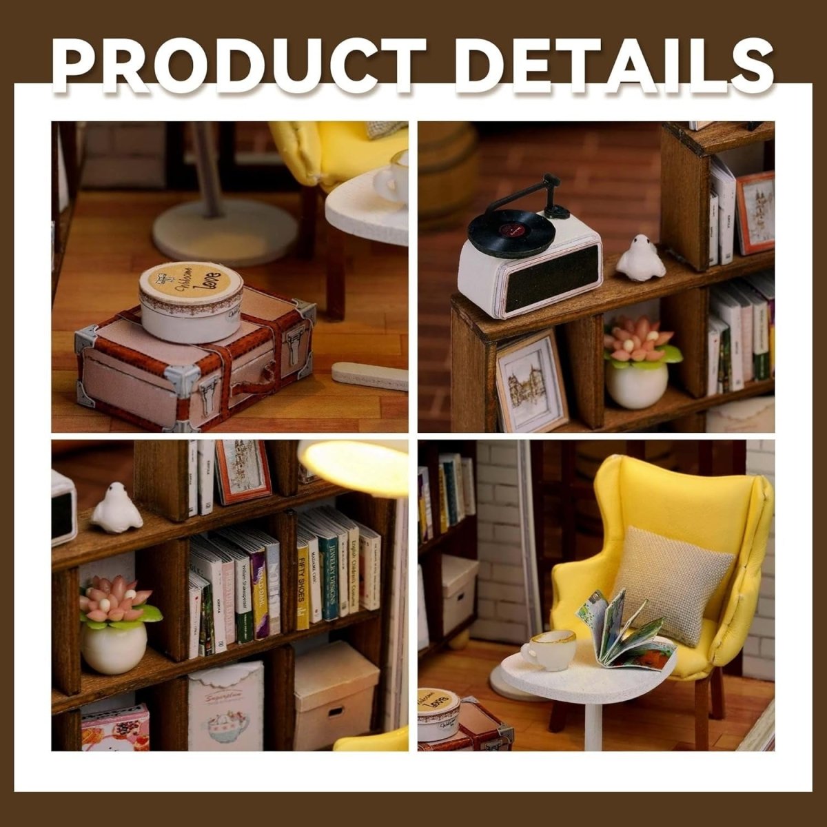 Explorers 3D Wooden Puzzle Corner Leisurely Moment - Explorers Gifts