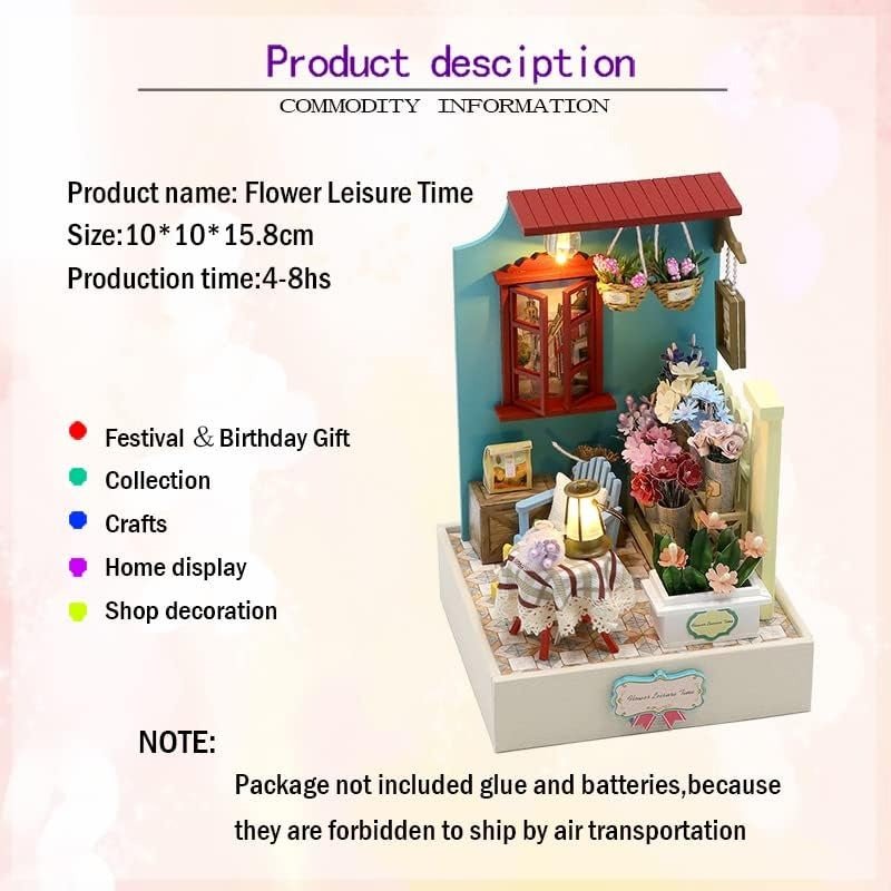 Explorers 3D Wooden Puzzle Flower Leisure Time - Explorers Gifts