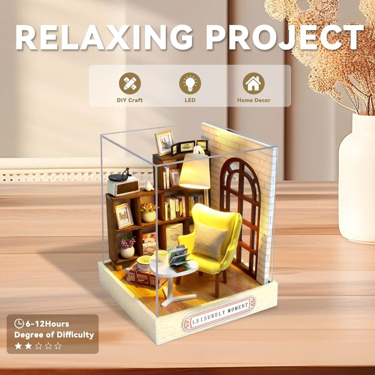 Explorers 3D Wooden Puzzle Corner Leisurely Moment - Explorers Gifts