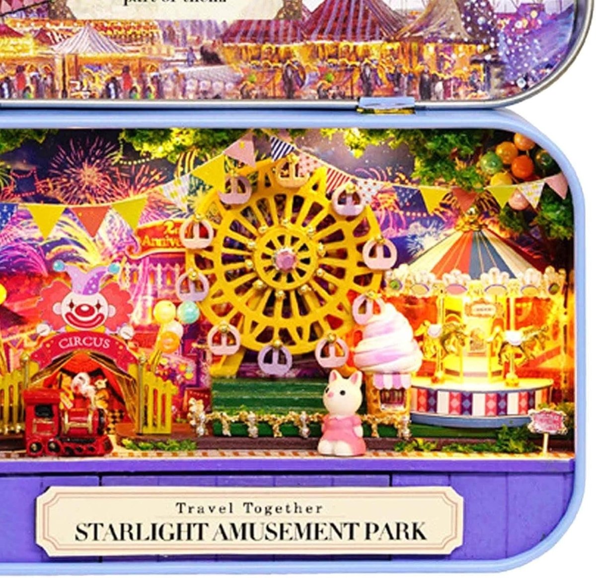 Explorers 3D Wooden Puzzle Box Starlight Amusement Park - Explorers Gifts