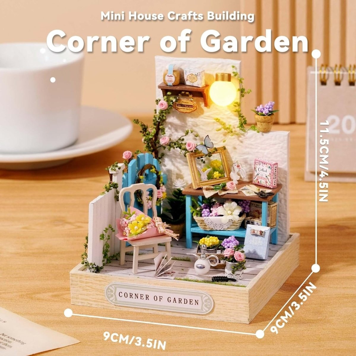 Explorers 3D Wooden Puzzle Corner of Garden - Explorers Gifts