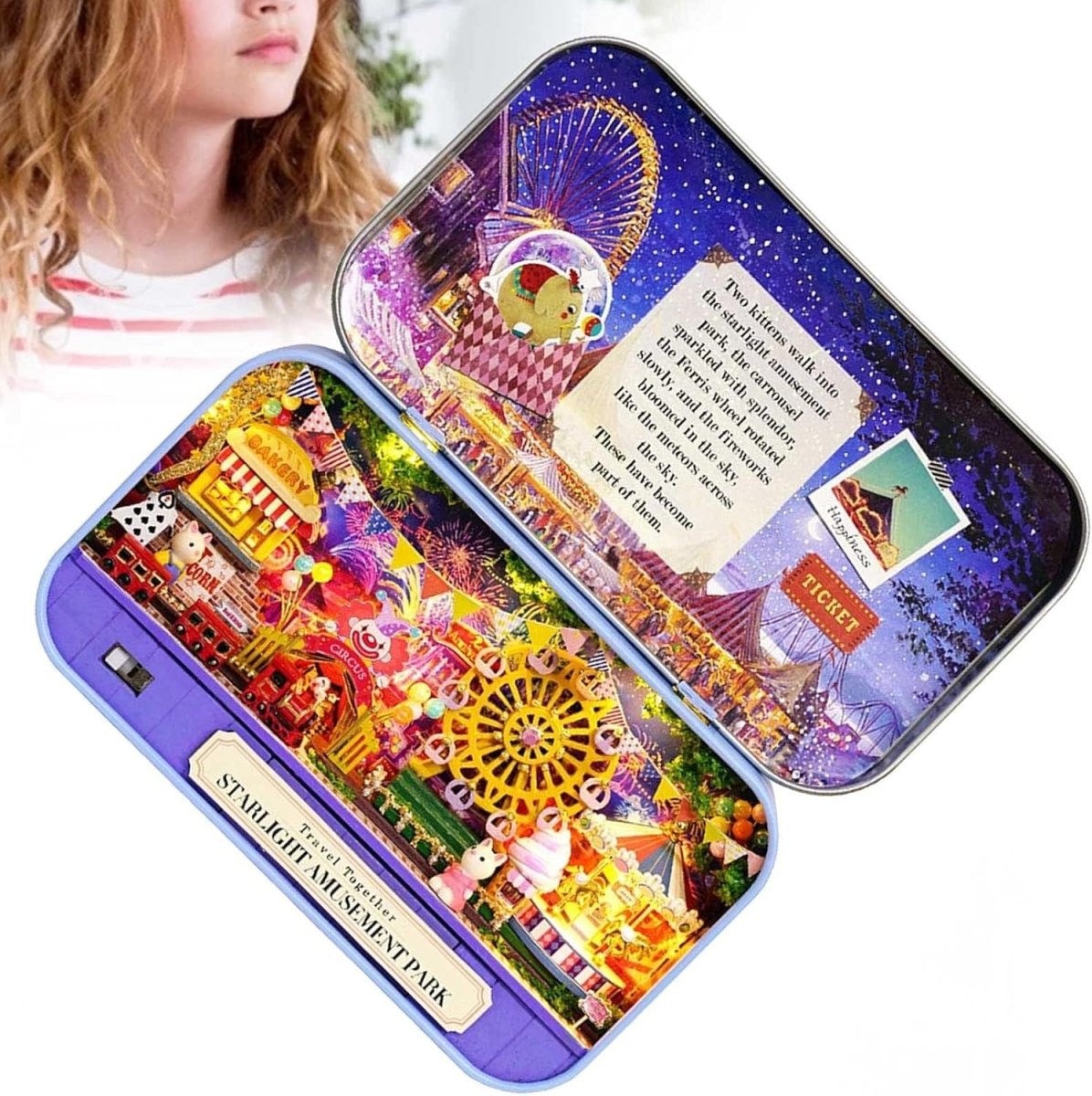 Explorers 3D Wooden Puzzle Box Starlight Amusement Park - Explorers Gifts