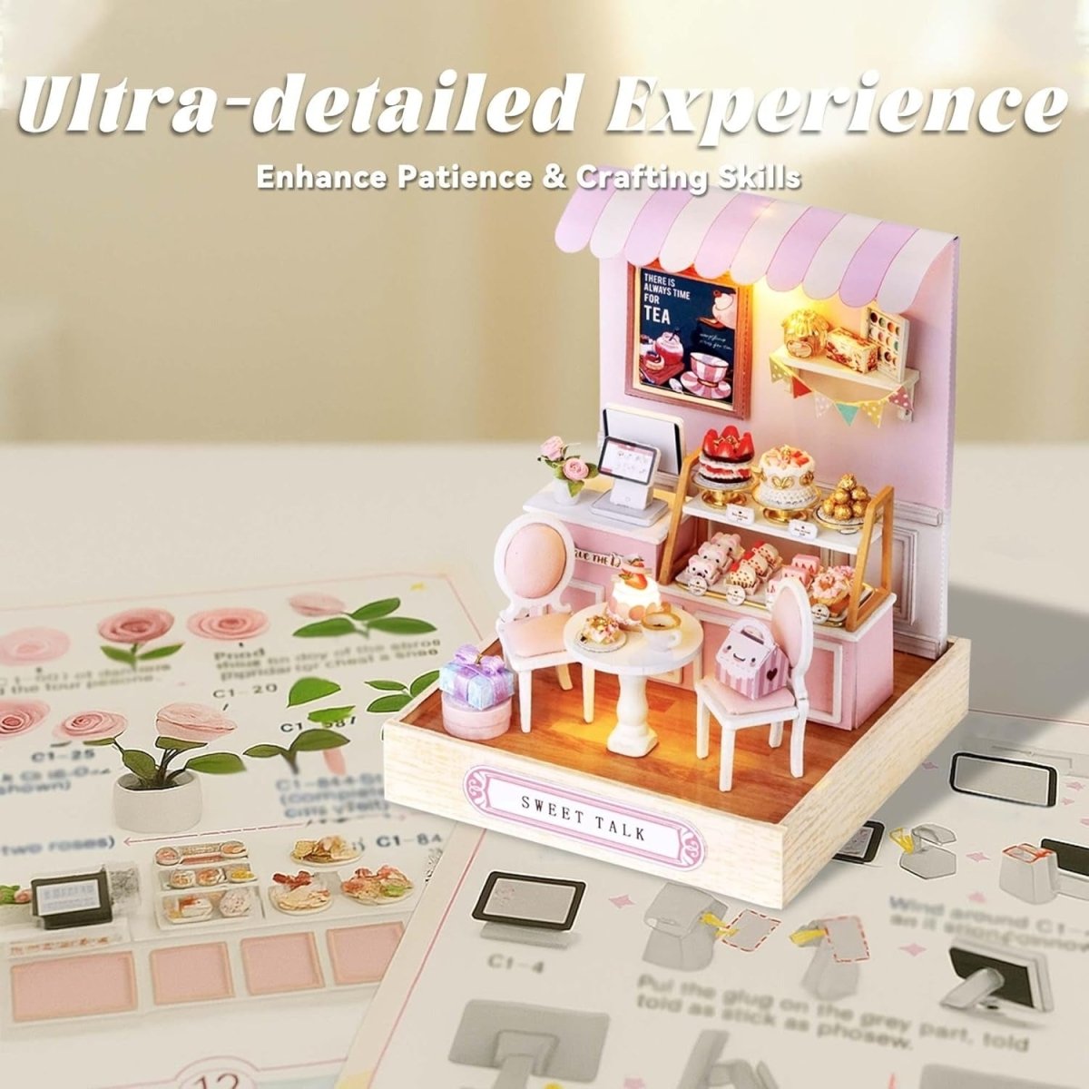 Explorers 3D Wooden Puzzle Corner Sweet Talk - Explorers Gifts