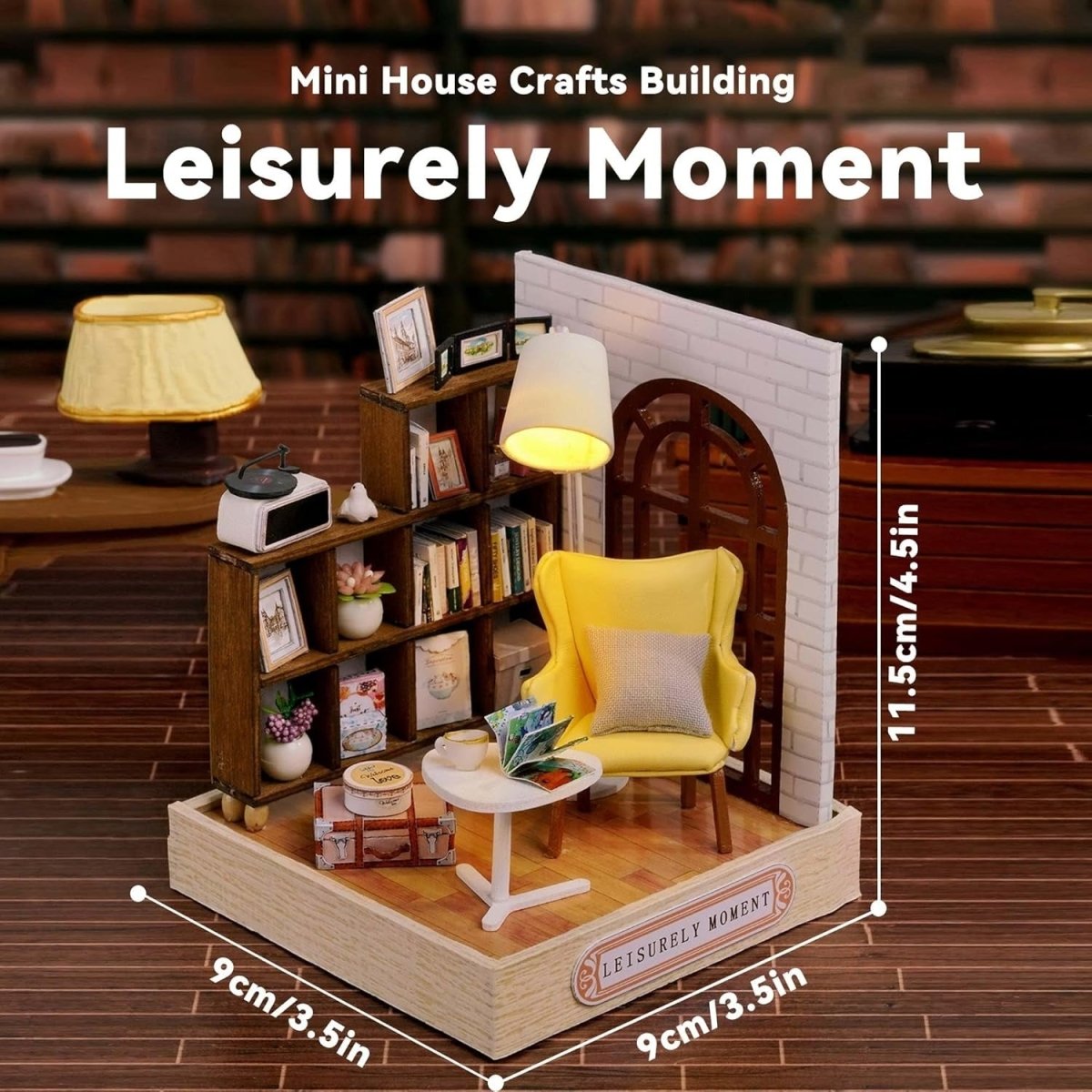 Explorers 3D Wooden Puzzle Corner Leisurely Moment - Explorers Gifts