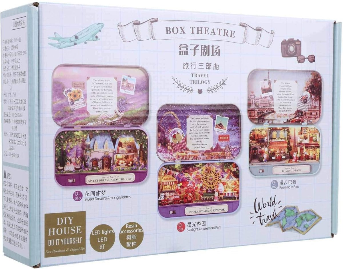 Explorers 3D Wooden Puzzle Box Sweet Dreams Among Blooms - Explorers Gifts