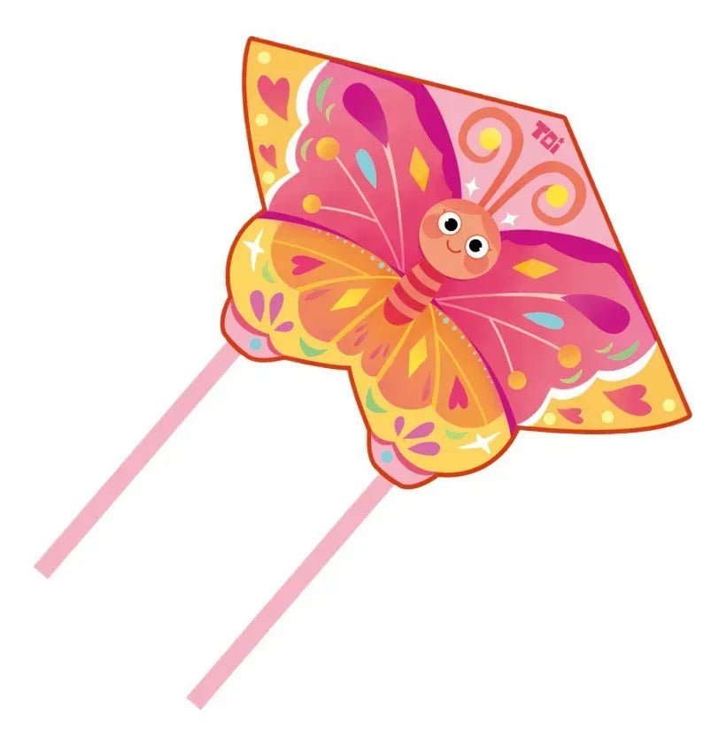 TOI World Children Kite Butterfly Fairy Red - Explorers Gifts