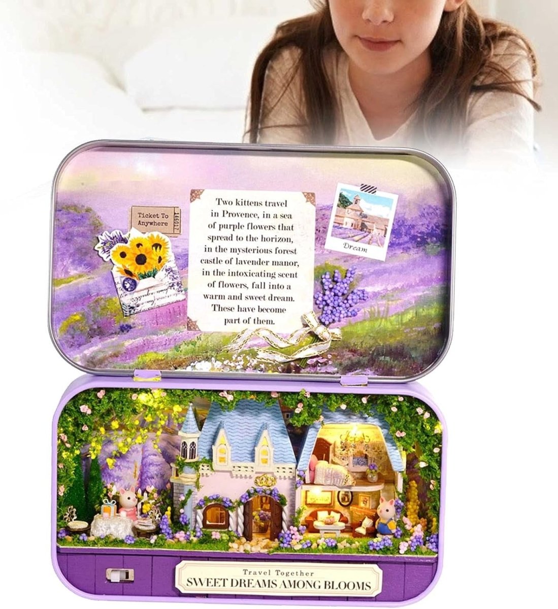 Explorers 3D Wooden Puzzle Box Sweet Dreams Among Blooms - Explorers Gifts