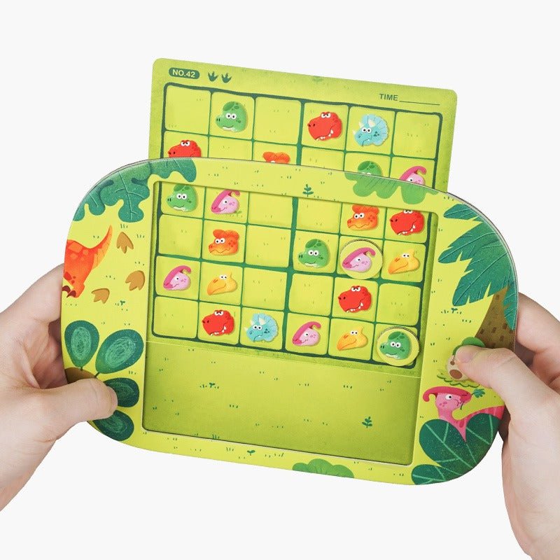 TOI World Magnetic Chess Dinosaur Island Sudoku - Explorers Gifts