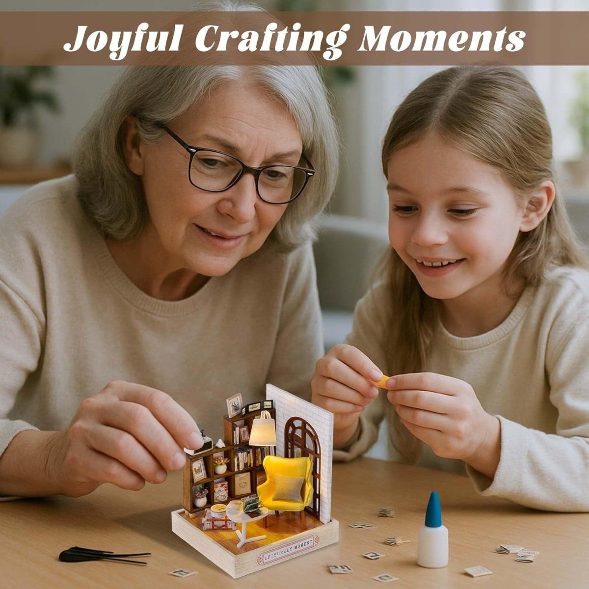 Explorers 3D Wooden Puzzle Corner Leisurely Moment - Explorers Gifts