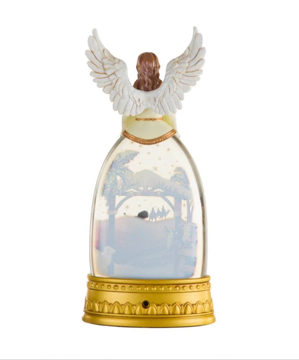 Explorers Religion with Large Angel Snow Water Lantern - Explorers Gifts