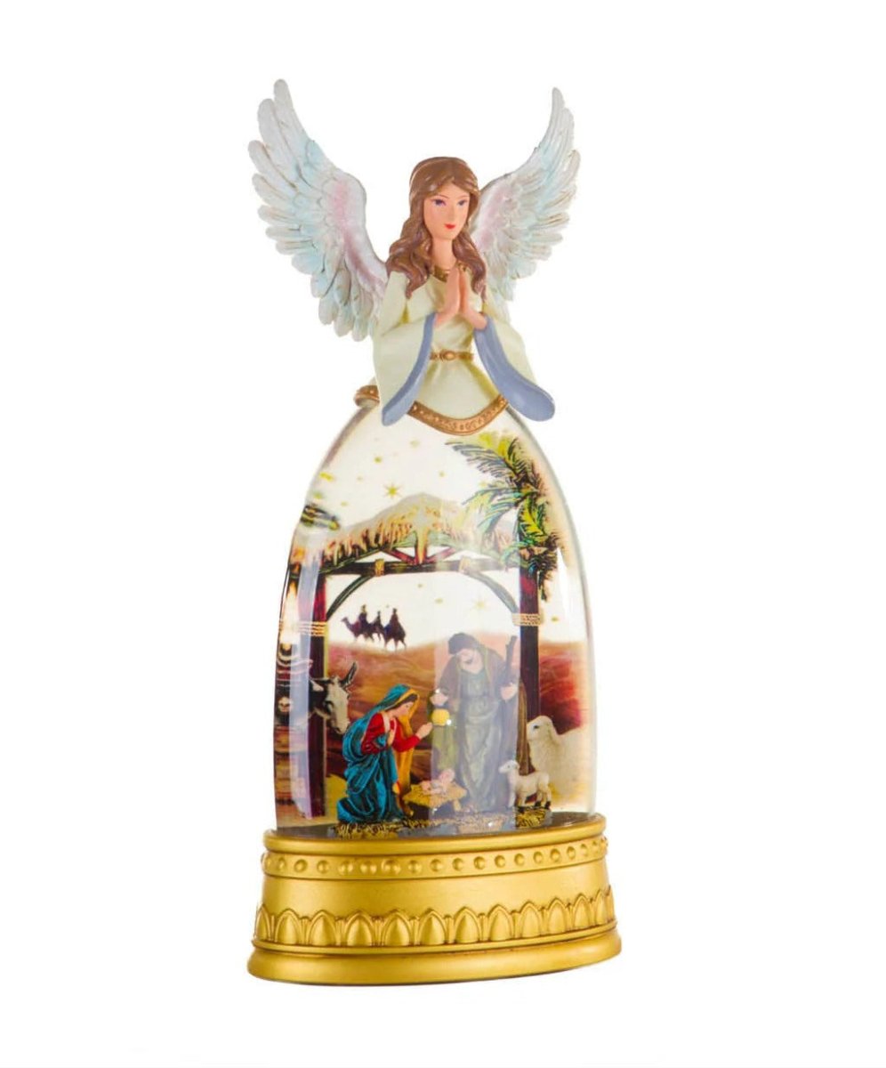 Explorers Religion with Large Angel Snow Water Lantern - Explorers Gifts