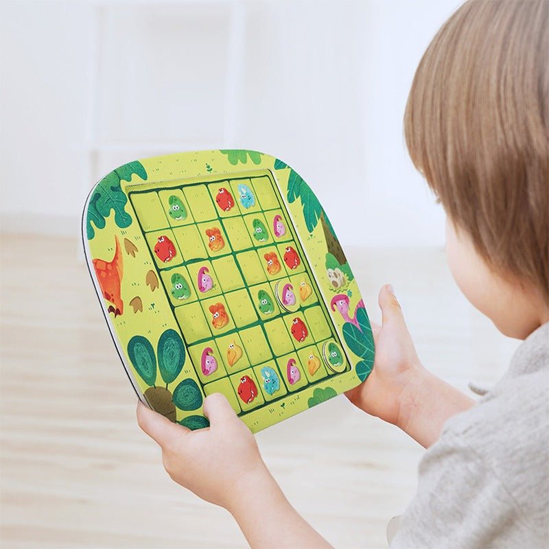 TOI World Magnetic Chess Dinosaur Island Sudoku - Explorers Gifts