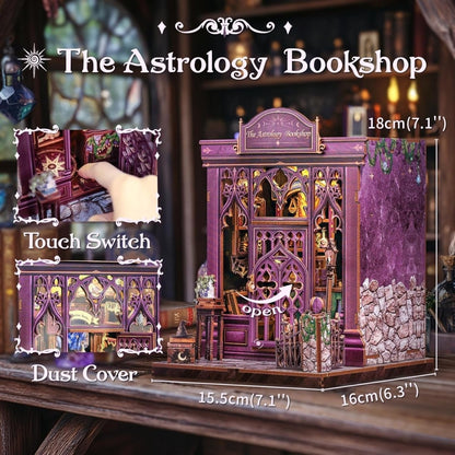 Explorers 3D Wooden Puzzle The Astrology Bookshop 155 Pcs - Explorers Gifts