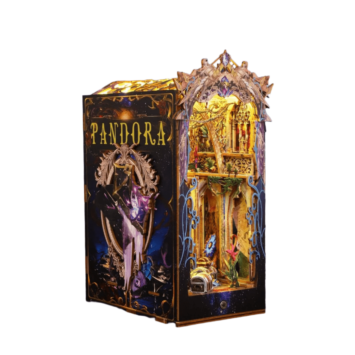 Explorers 3D Wooden Puzzle Bookend Pandora Box 139 Pcs - Explorers Gifts