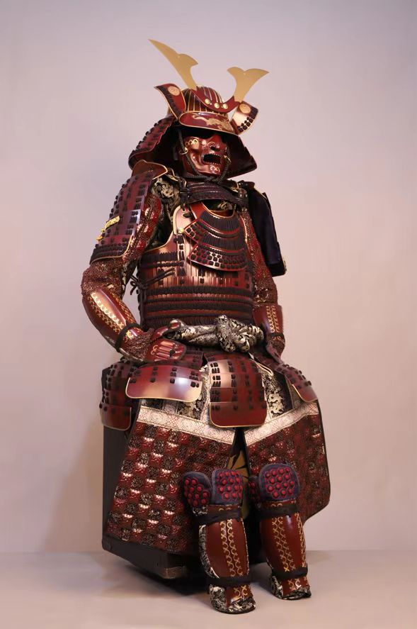 Fine Class Wearable Japanese Armor Traditional Samurai Suit - Red - Explorers Gifts