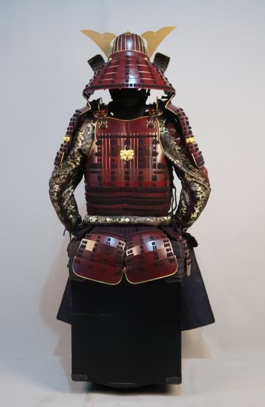 Fine Class Wearable Japanese Armor Traditional Samurai Suit - Red - Explorers Gifts