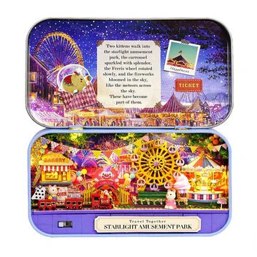Explorers 3D Wooden Puzzle Box Starlight Amusement Park - Explorers Gifts