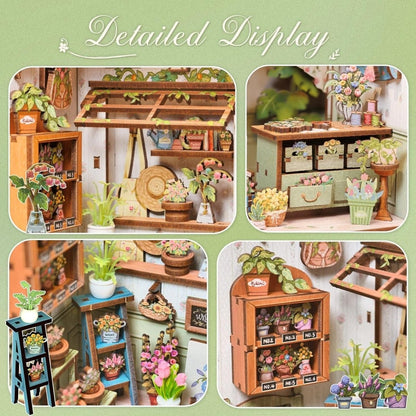 Explorers 3D Wooden Puzzle Champs Elysees Florist 199 Pcs - Explorers Gifts