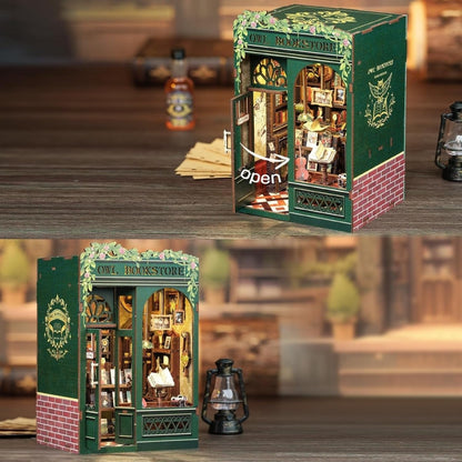 Explorers 3D Wooden Puzzle Owl Book Store 139 Pcs - Explorers Gifts