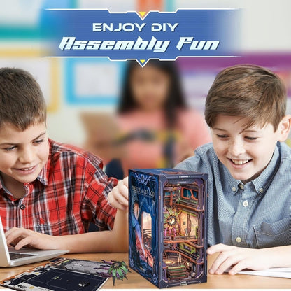Explorers 3D Wooden Puzzle Bookend The Eye of Old God 224 Pcs - Explorers Gifts