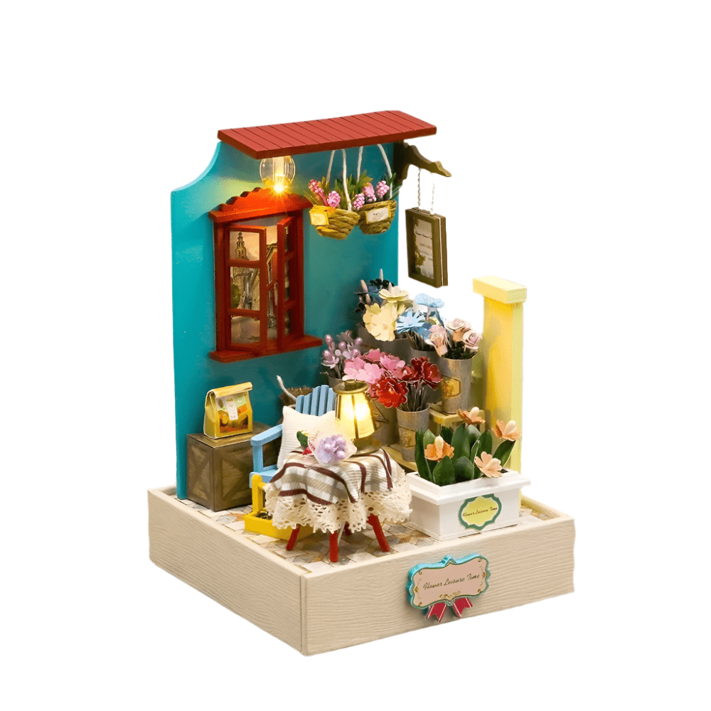 Explorers 3D Wooden Puzzle Flower Leisure Time - Explorers Gifts