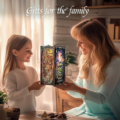 Explorers 3D Wooden Puzzle Bookend The Grace of The Forest - Explorers Gifts